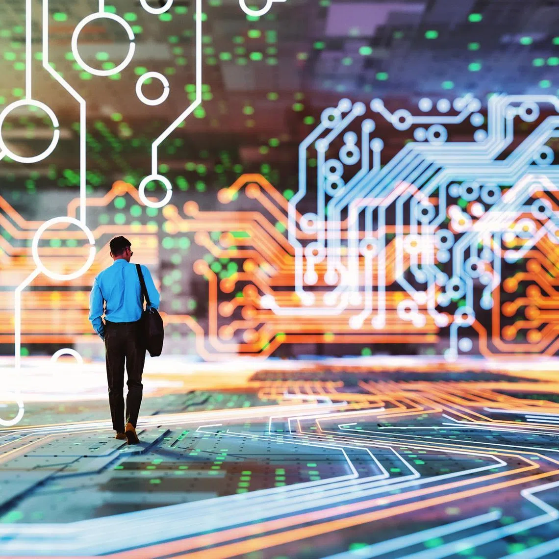 Rising corporate earnings and “reduced headcount” from AI adoption will not benefit everyone, says the writer.