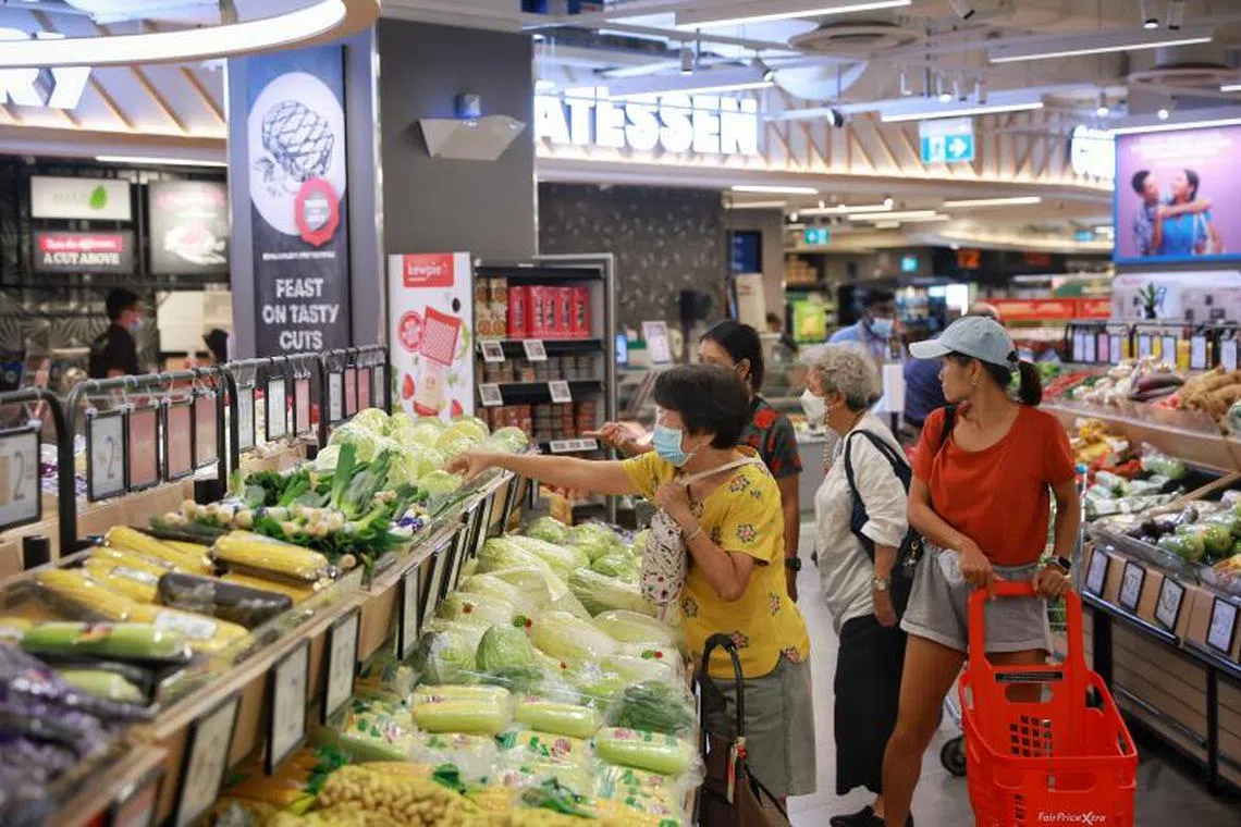 In a sign that respite may have arrived, core inflation rose at a slower pace in March on the back of lower price increases in services, food, retail and other goods.