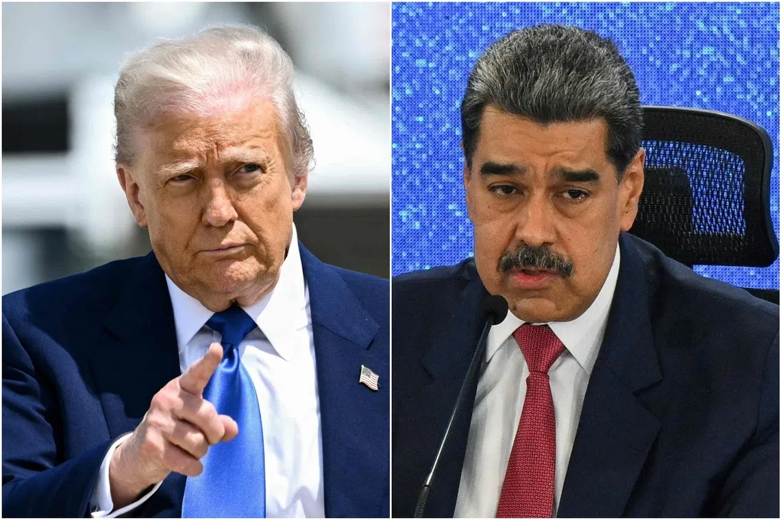 Mr Donald Trump said Venezuela President Nicolas Maduro’s days were numbered. 