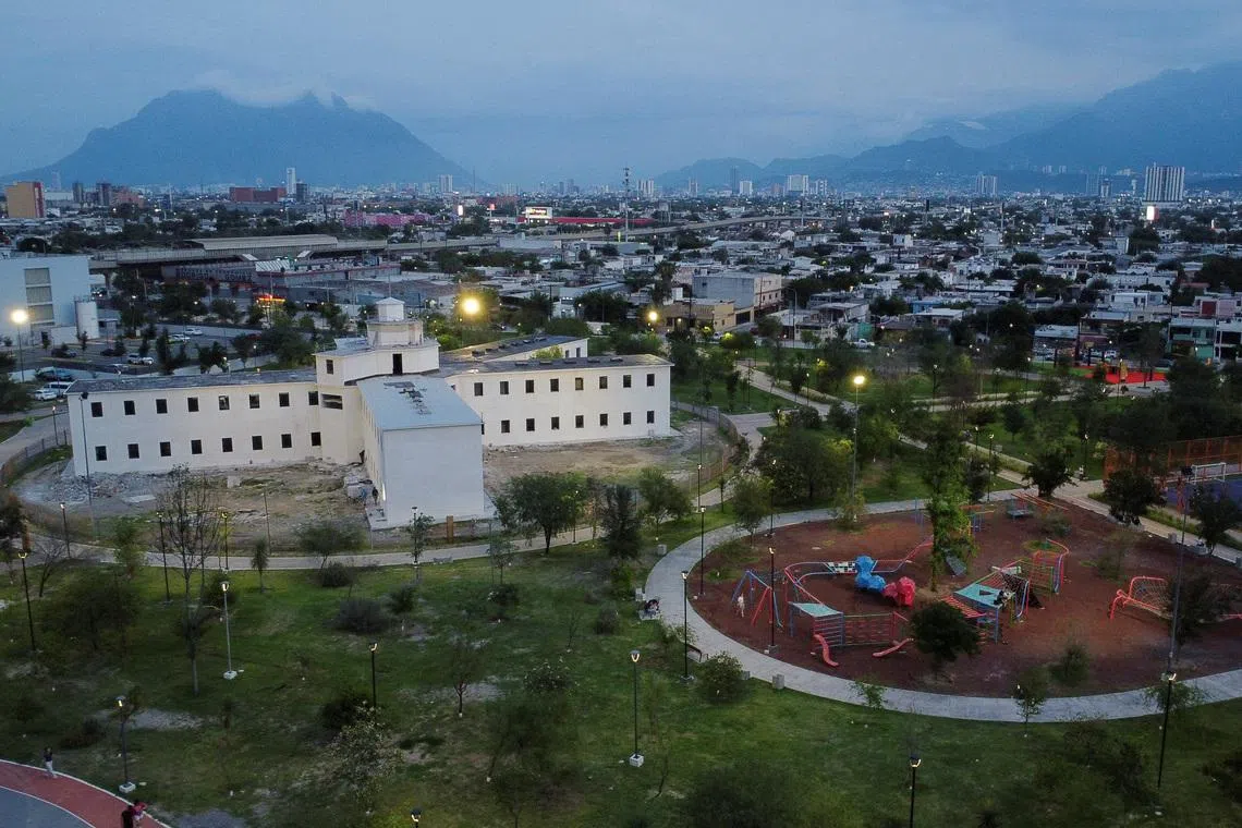 From cartel prison to children's playground: the t