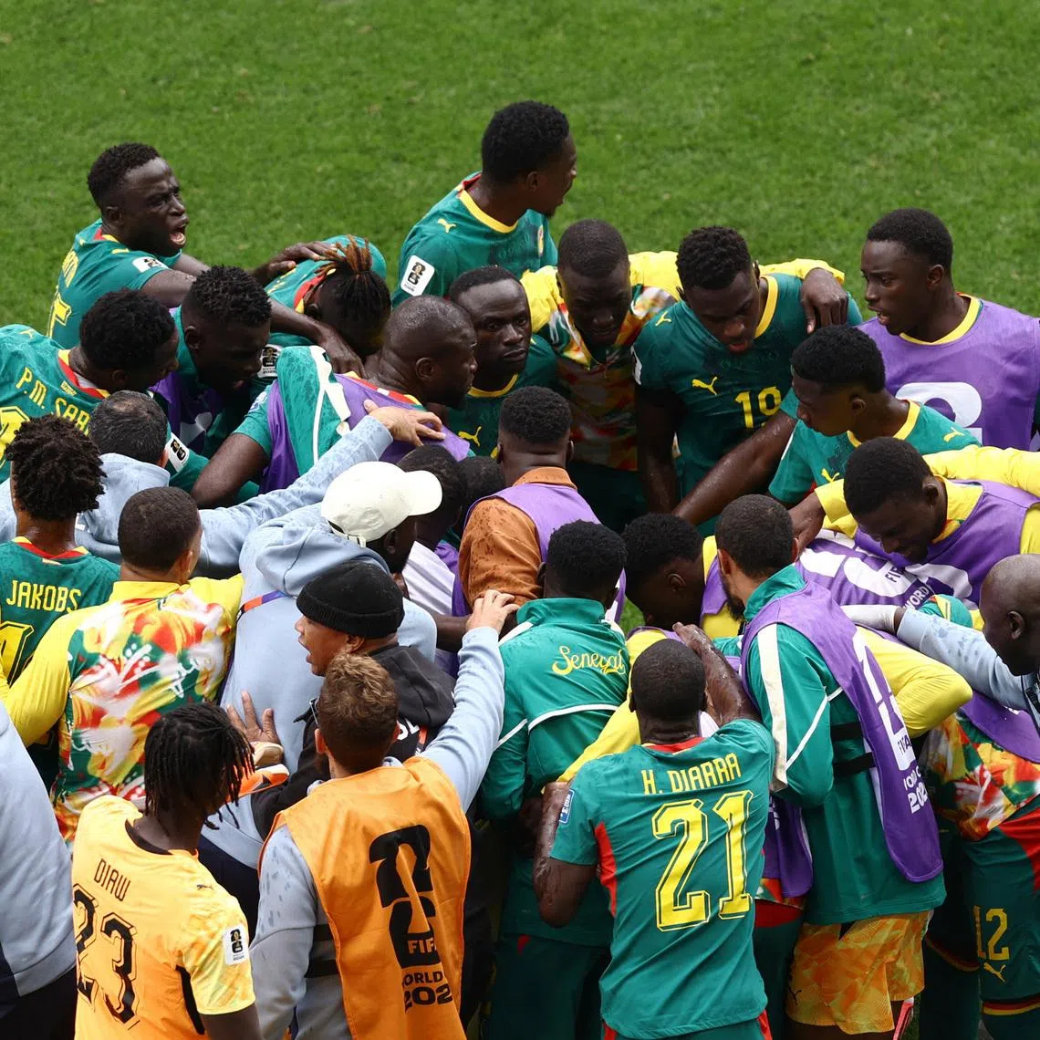 The issue was discovered late and had raised concern among players, said Senegalese federation chief Abdoulaye Fall.