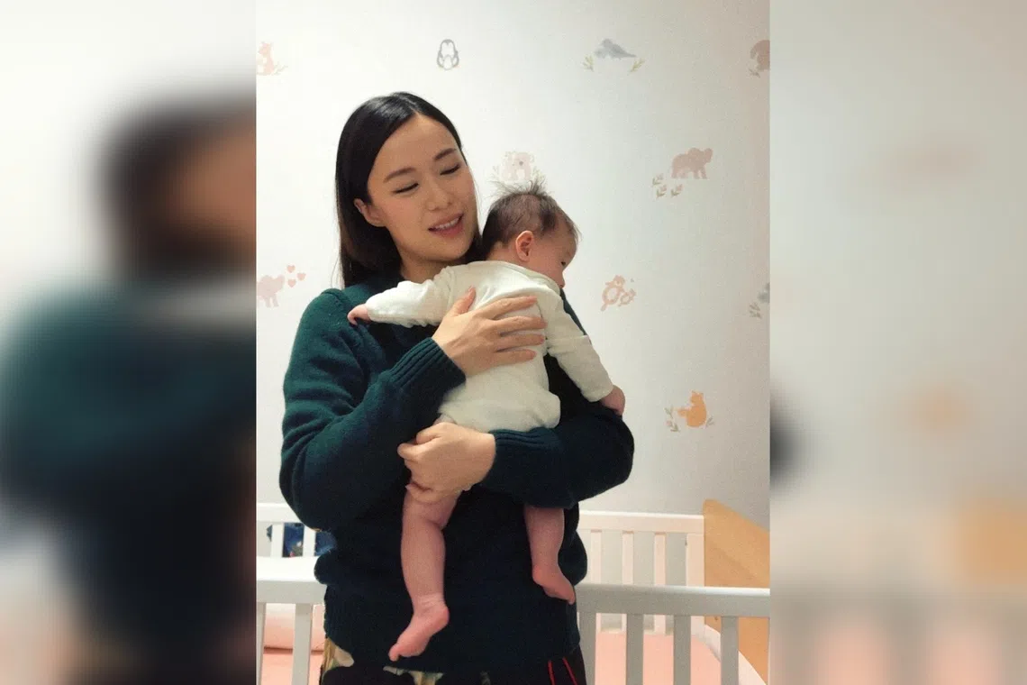 Actress Rebecca Lim gave birth to her second child, a girl, in May.