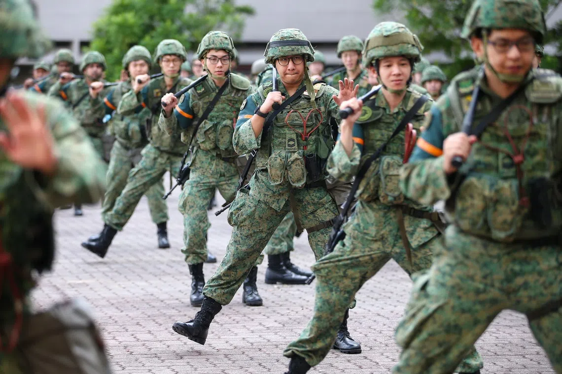 Singapore celebrates 60 years of National Service (NS60) in 2027.