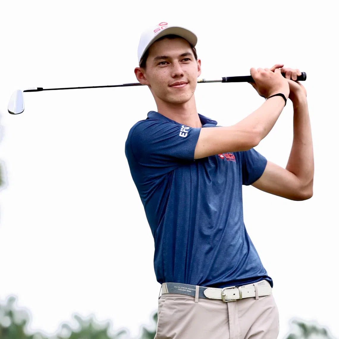 Troy Storm, 16, is the youngest golfer in the Singapore team competing at the Dec 9-20 SEA Games in Thailand.
