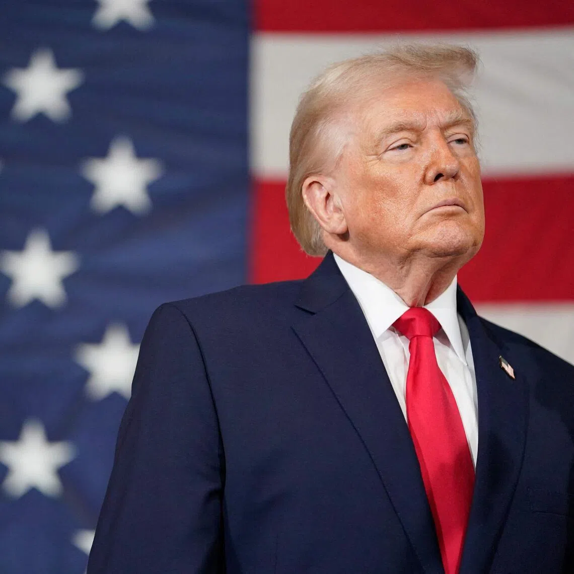 US President Donald Trump visiting the US Army's Fort Bragg base on Feb 13, in Fort Bragg, North Carolina. 