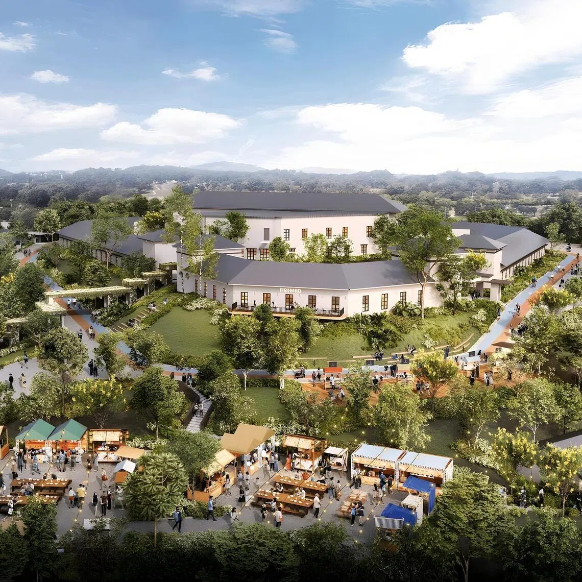 The historic Phoenix Park site will feature wellness amenities, F&B and retail spaces, as well as serviced apartments.