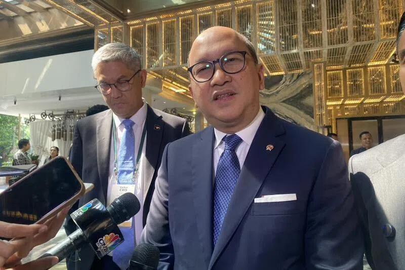 Mr Rosan Roeslani (right) plays a double-hat role as Minister of Investment and Danantara CEO. 