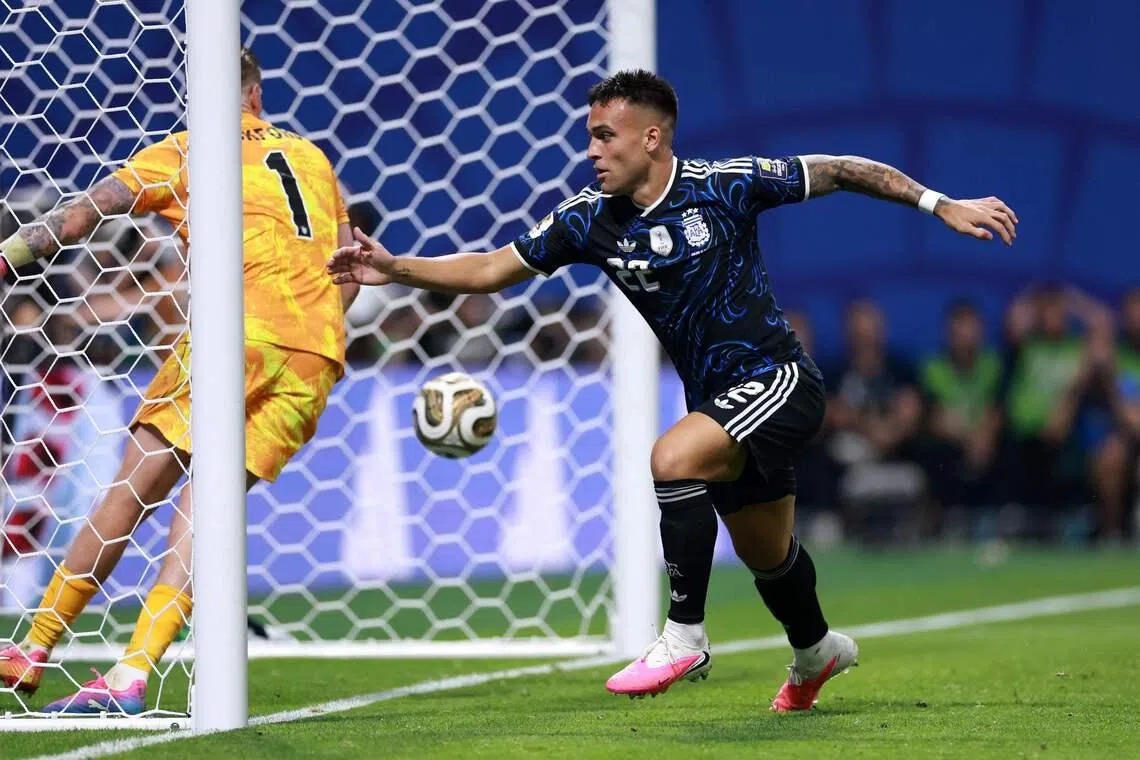 Supersub Lautaro Martinez netted a stoppage time winner to send Argentina to the World Cup final again.