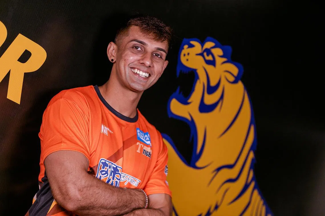 dlsoc29 - Defender Delwinder Singh becomes the first Singapore footballer to sign for a Cambodian club after joining Angkor Tiger FC on a one-year deal

Credit: Angkor Tiger FC