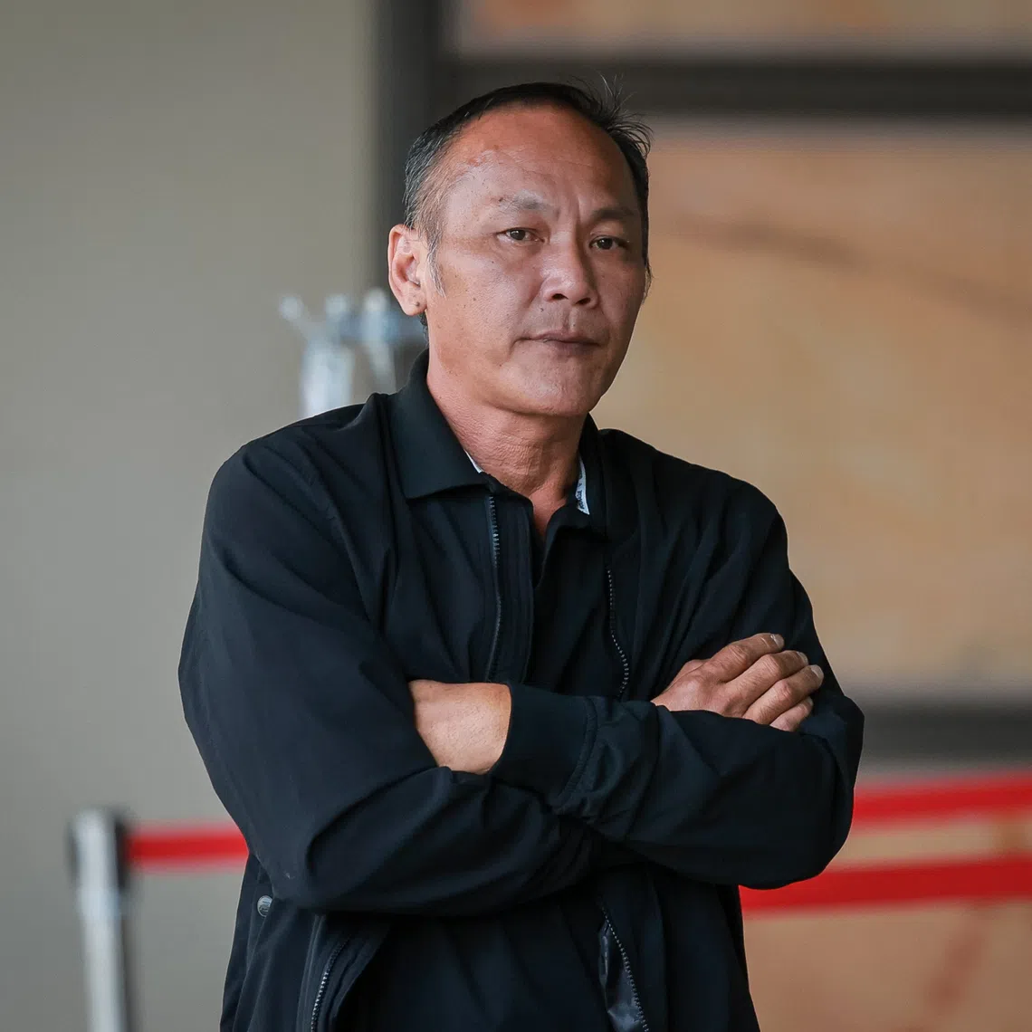 Koh Lee Hwa, 49, leaving the Supreme Courts on July 31.