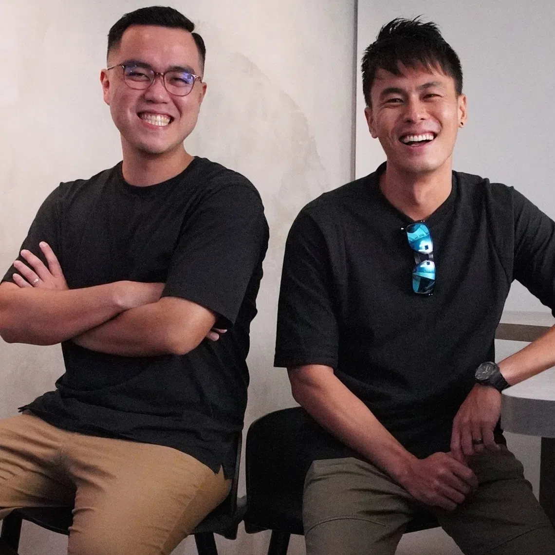 Founded by friends Karl Mak (left) and Adrian Ang, Hepmil Media has a network of more than 3,000 creators and employs more than 300 people.