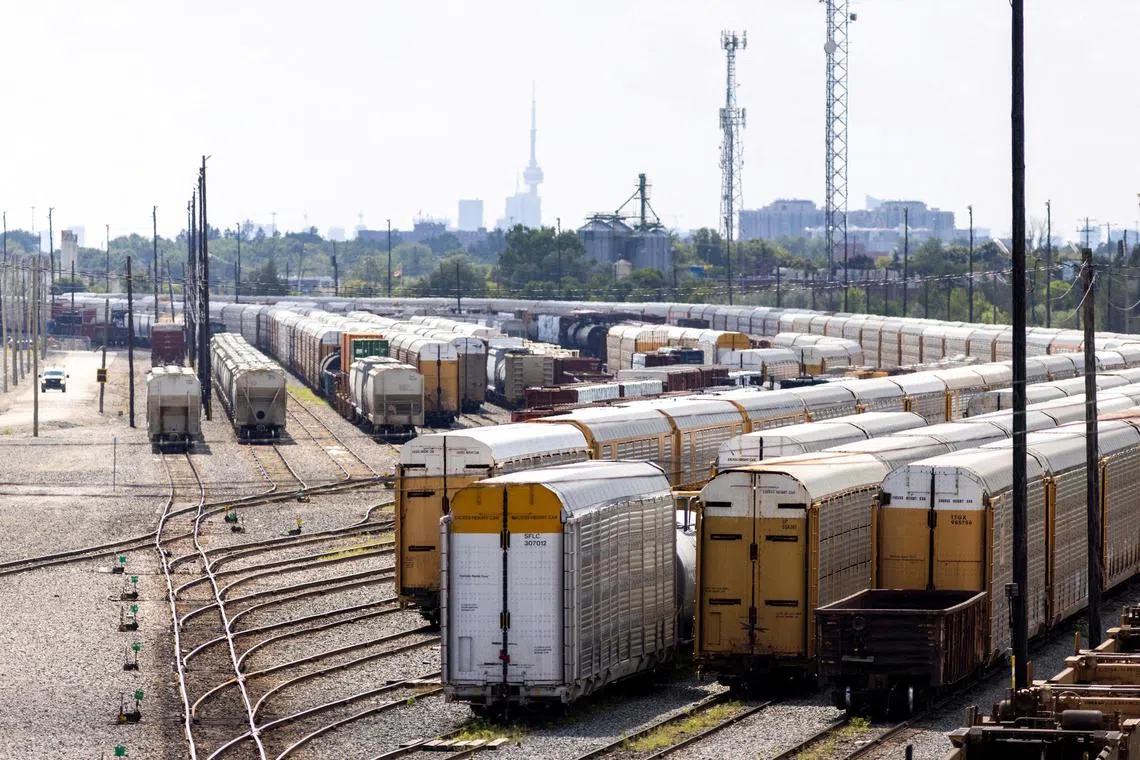 Business groups said the rail shutddown could inflict hundreds of millions of dollars in economic damage.