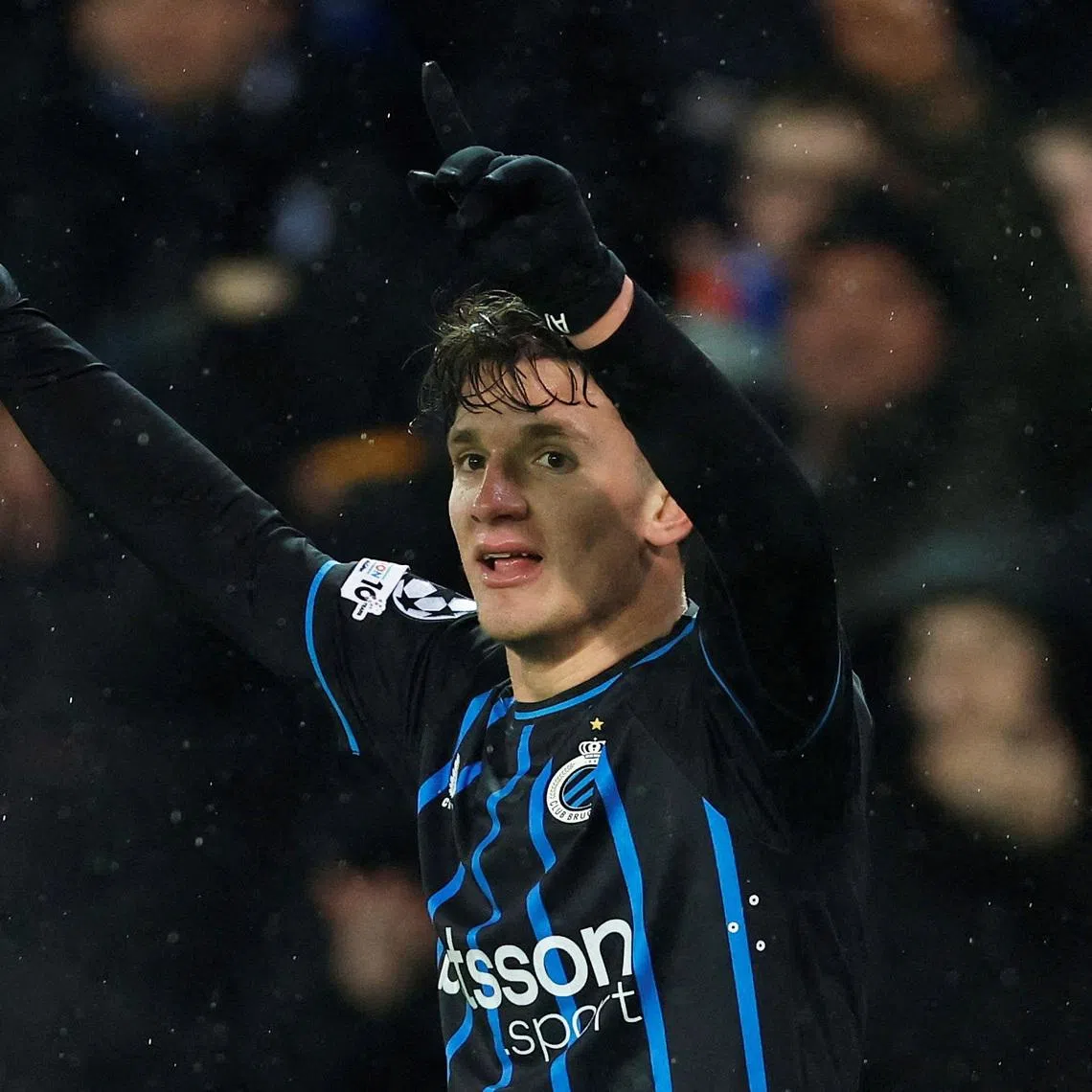 Christos Tzolis arrives after an impressive two-year spell with Club Brugge.