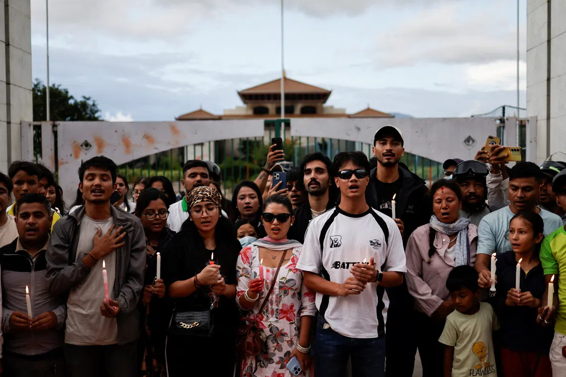 The unrest and acts of arson and vandalism that followed injured more than 2,100 in Nepal. 