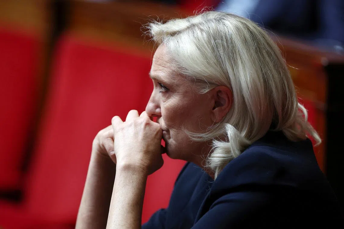 France’s political class is anxiously awaiting far-right leader Marine Le Pen’s appeal ruling.