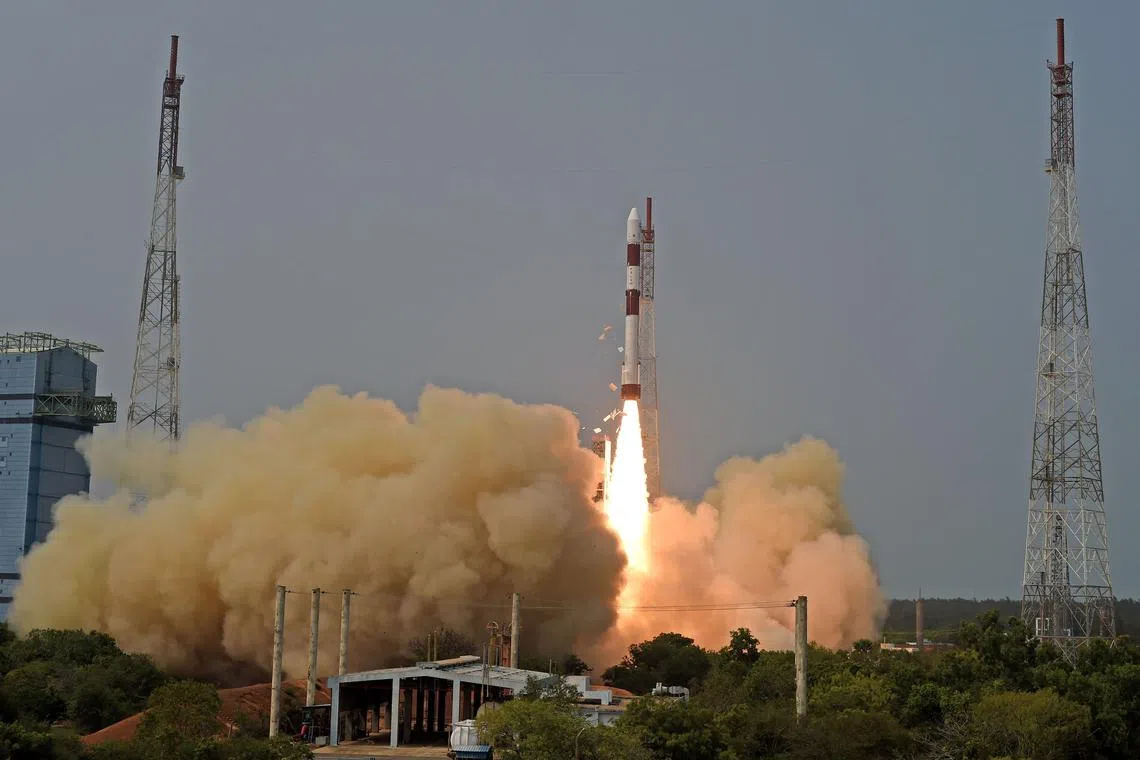 The two satellites were successfully launched on the Polar Satellite Launch Vehicle (PSLV)-C55 mission on April 22, 2023.