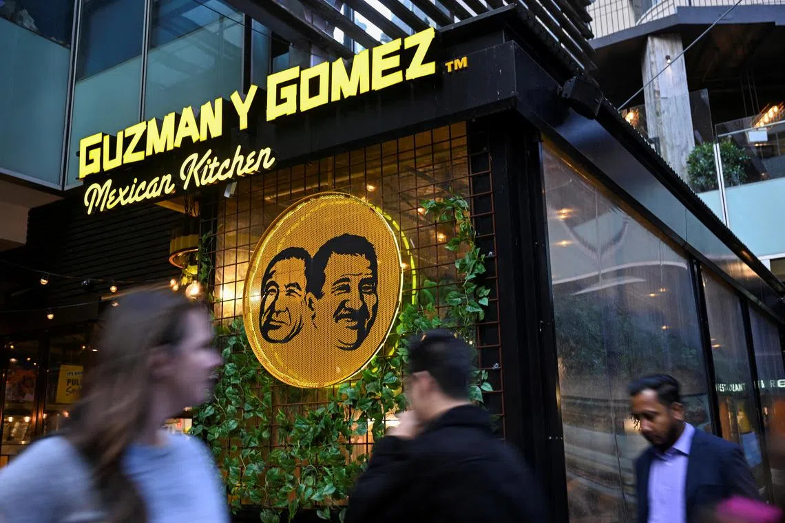 Decline in investor confidence is partly due to concerns over Guzman y Gomez’s aggressive expansion plans. 