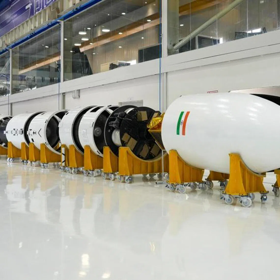 ngspace - Skyroot Aerospace's rocket being developed in their facility in the southern city of Hyderabad. 


Credit:  Skyroot Aerospace
