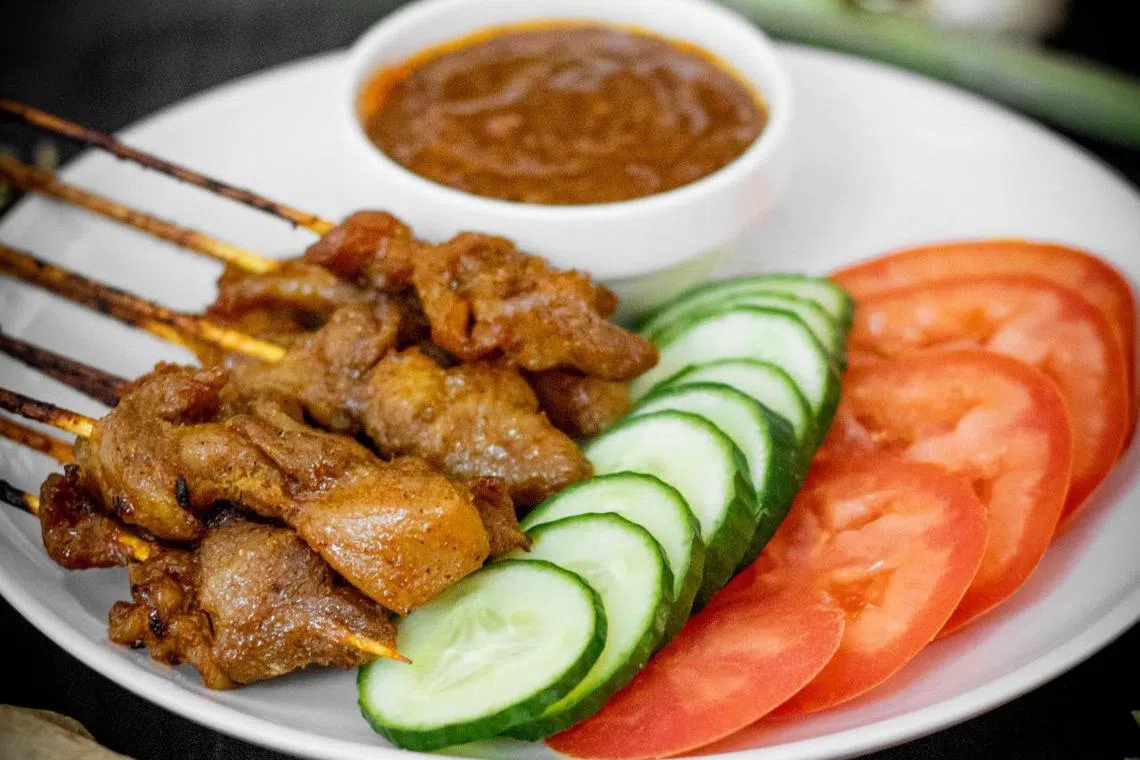 Hainanese Chicken Satay from Sinstant.