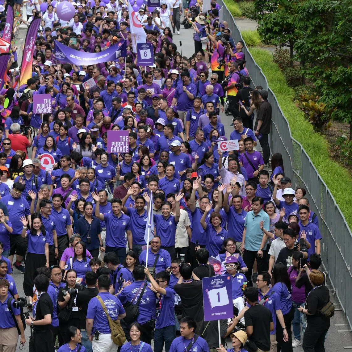 Over 15,000 people turned up for the biggest edition of The Purple Parade in 2025.