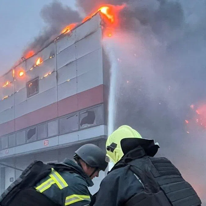 Russia fired 339 drones at Ukraine overnight, and over 360 drones during the day on April 1, Ukraine's air force said.