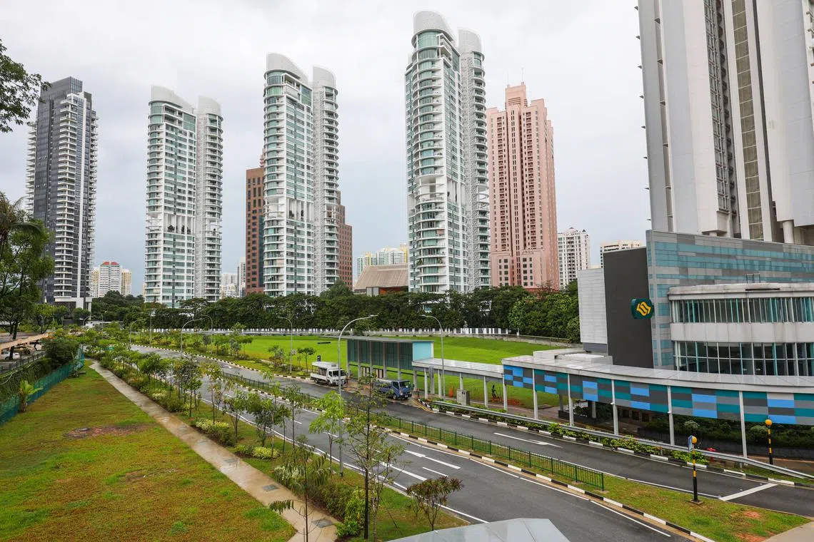 The two sites in the prime River Valley residential district can yield a total of about 960 private homes, including long-stay serviced apartments.