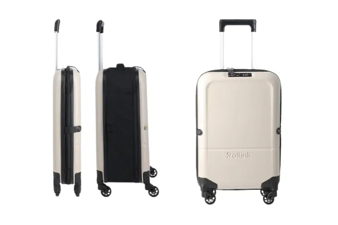 Best luggage brands in Singapore: ROLLINK Flex Light 4-Wheel 21 Collapsible Suitcase