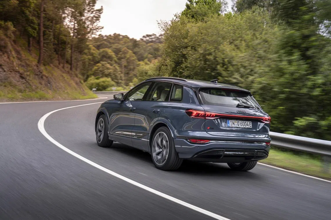 Electricity and rubber: An EV like the new Audi Q6 e-tron quattro is shod with tyres which are somewhat different from other tyres.