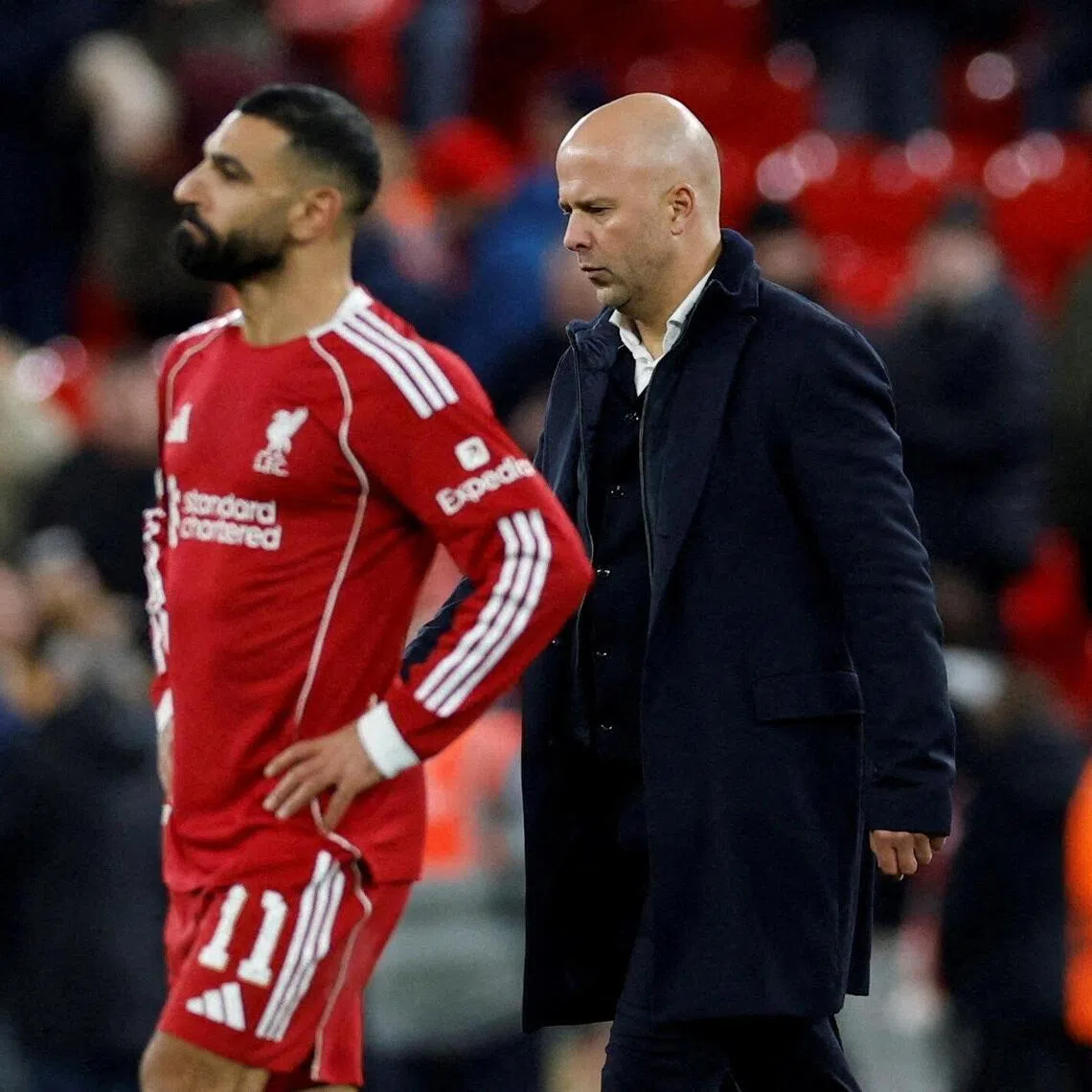 Liverpool manager Arne Slot and Mohamed Salah are not seeing eye to eye at the moment, and it remains to be seen what the future lies for the Egyptian forward.