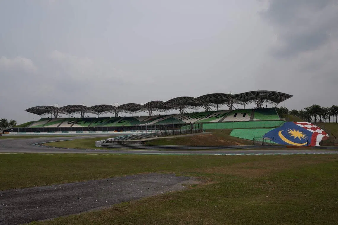 The Sepang International Circuit is hosting the Oct 2-4 Bahrain Grand Prix, which was postponed owing to the war in the Middle East.