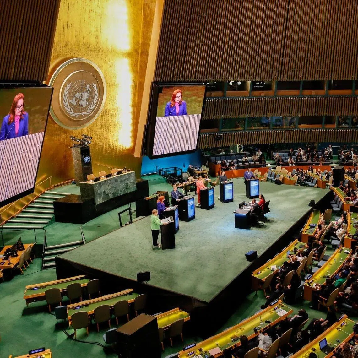 Six candidates are in the running to succeed outgoing Secretary-General Antonio Guterres, who leaves office on Dec 31.