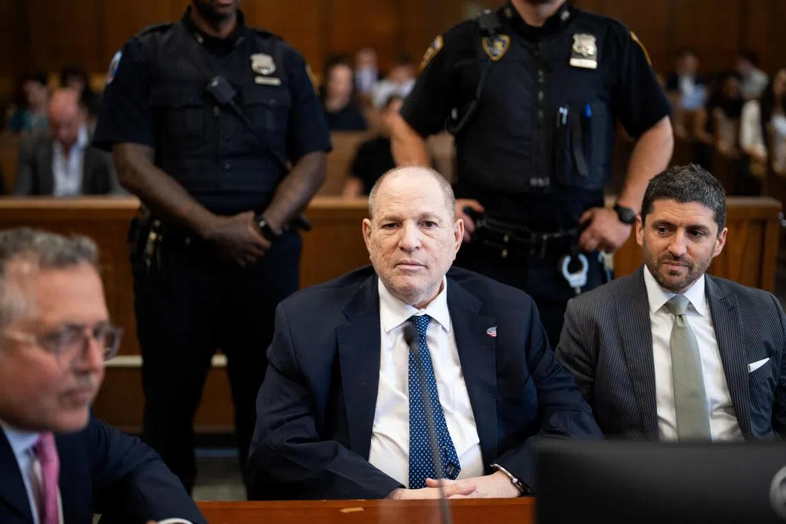 Weinstein, 74, faces at least two decades in prison for forcibly performing oral sex on a former production assistant in 2006.