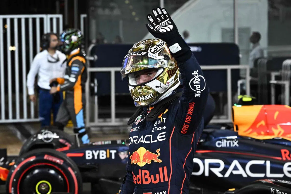 Red Bull's Dutch driver Max Verstappen took his second successive drivers’ crown last season.