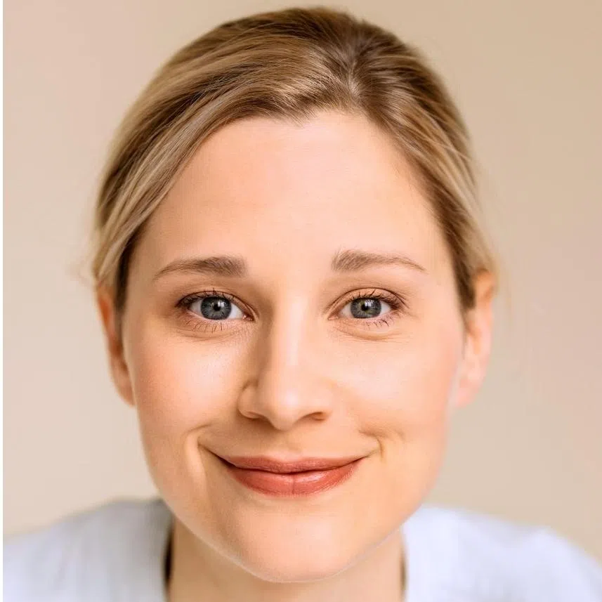 German writer and doctor Giulia Enders, 36, says people should stop treating their bodies like machines. 