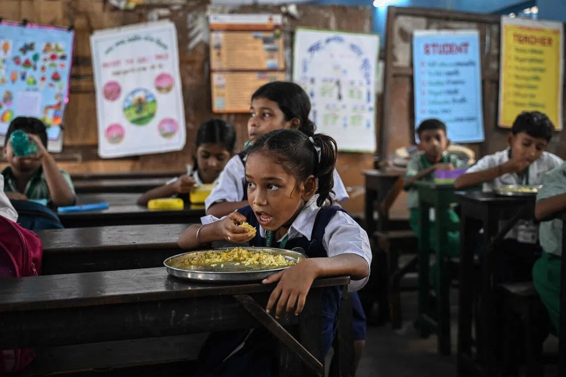 The lunch scheme is widely acknowledged to have improved enrolment rates across the country.