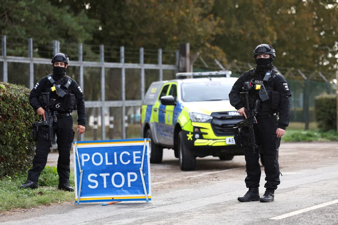 Six men in their 20s, arrested previously in connection with the investigation, including a dual British-Iranian national arrested on Oct 1, remain on police bail. 