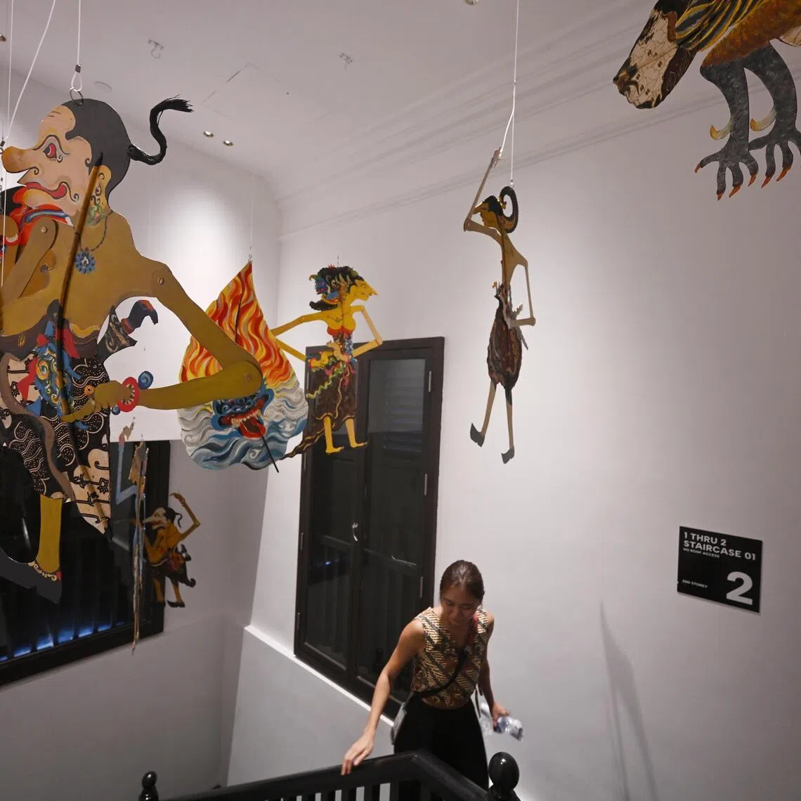 ST20260422_202646600707 Azmi Athni kgmalay22//

A wayang kulit installation Our New Home by Tumadi Patri in the Malay Heritage Centre on April 22, 2026. 

ST PHOTO: AZMI ATHNI