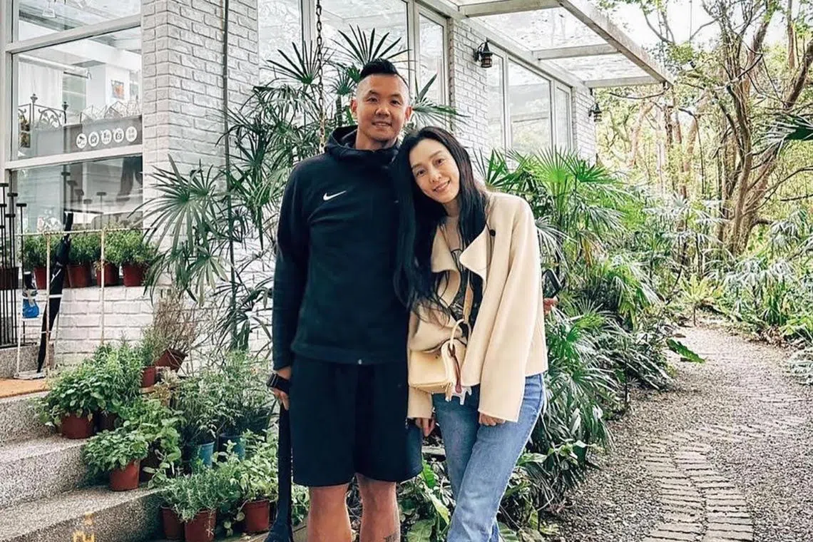 Taiwanese celebrity couple Blackie Chen (left) and Christine Fan have been caught up in Taiwan's #MeToo movement.