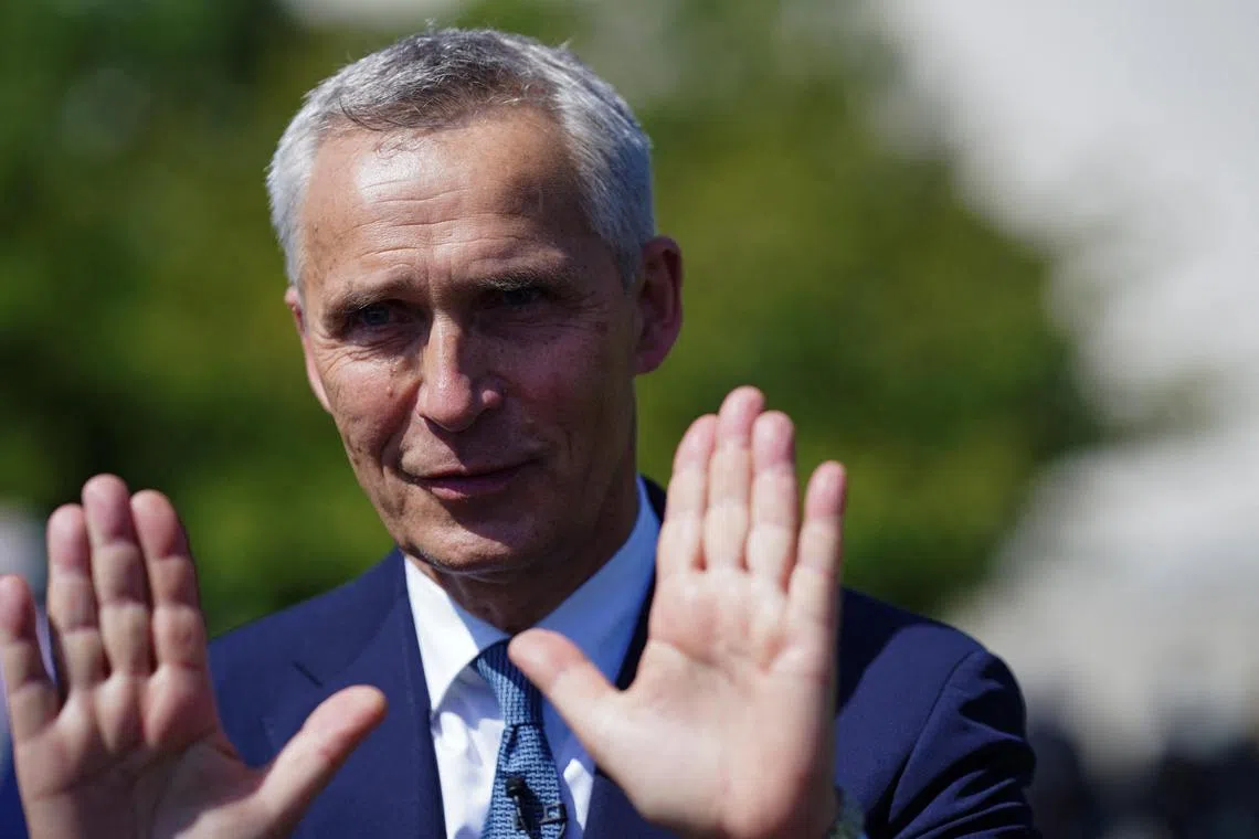Nato Secretary General Jens Stoltenberg told Reuters while in New York for the United Nations General Assembly on Tuesday: “If we want an end to the war, if we want a just and lasting peace, then military support to Ukraine is the right way.” 