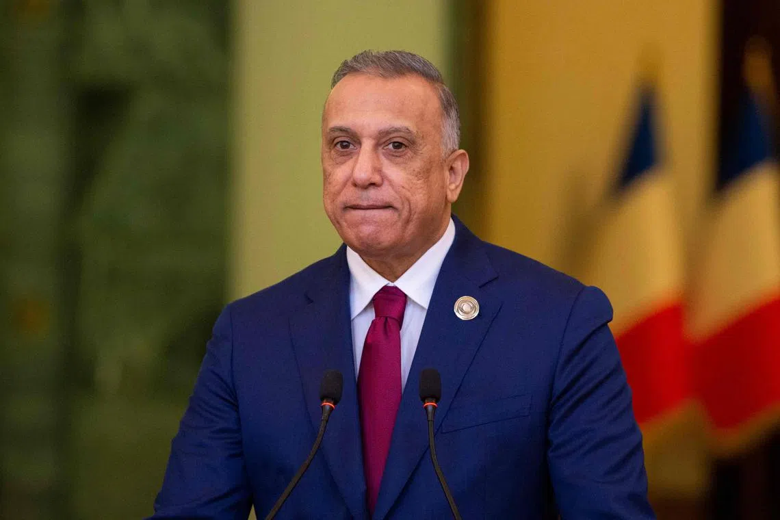 Former prime minister Mustafa al-Kadhemi said his government had discovered the case, launched an investigation and taken legal action.
