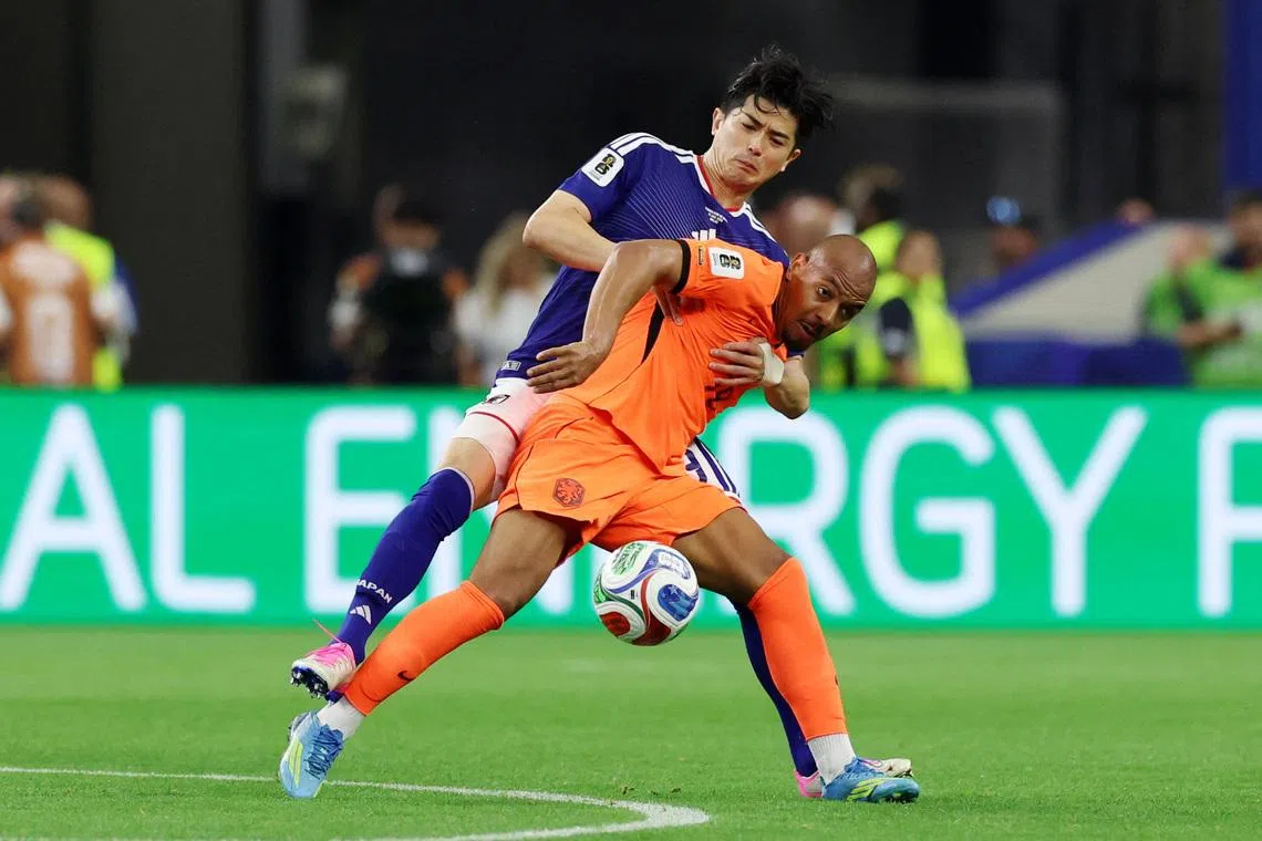 Japan defender Shogo Taniguchi is wary of Sweden's strikers ahead of their Group F clash.