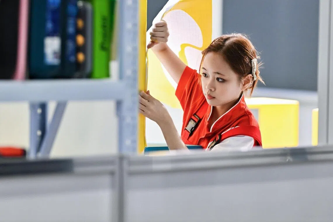 Sheryl Ong said she would fall asleep while eating dinner on competition days.