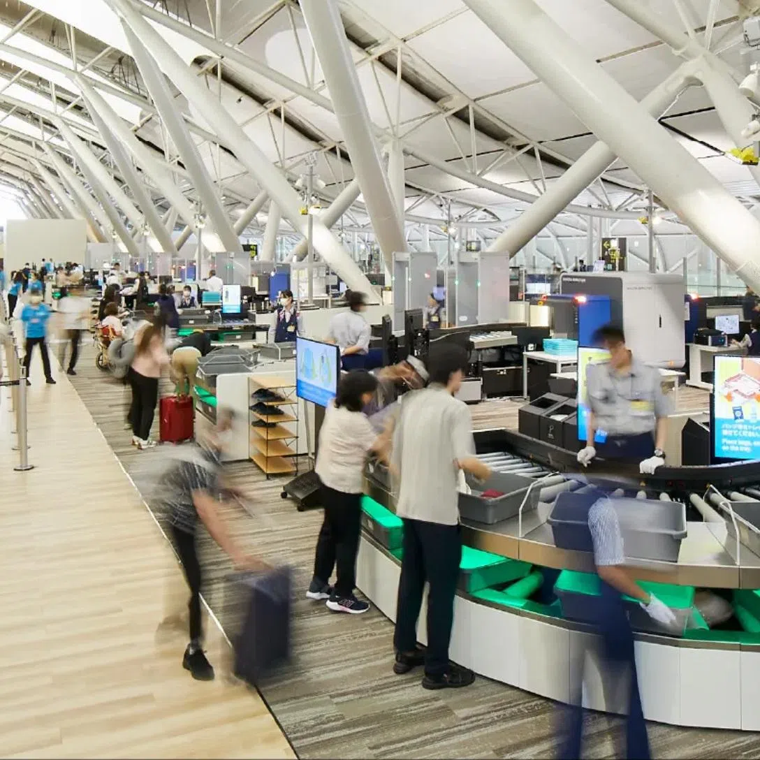 Kansai International Airport in western Japan unveiled its expanded international area to the media on May 29 after five years of construction work.