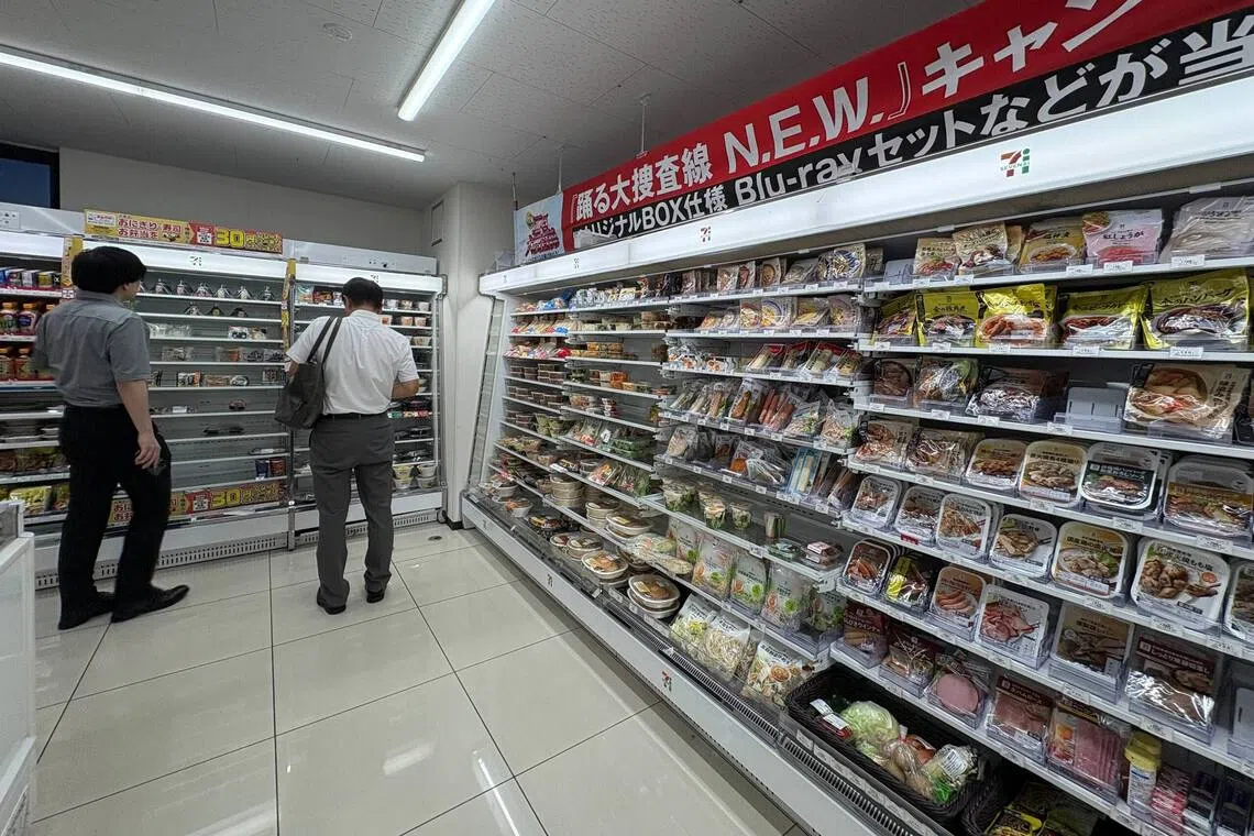 Japan’s konbinis offers an impressive range of food and everyday essentials around the clock.
