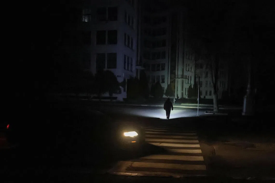 Russian attacks targeting Ukraine's energy infrastructure has crippled some of the country’s power generation.