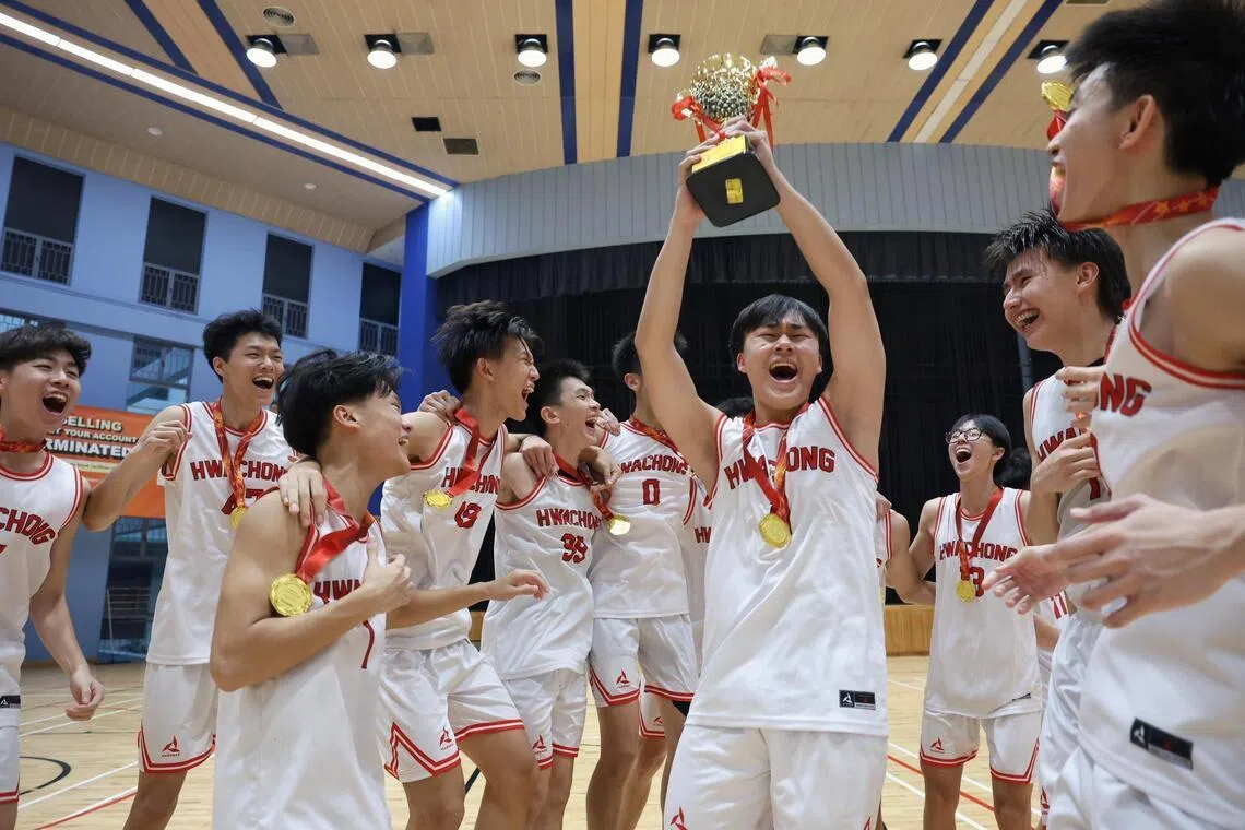 straitstimes.com - Hwa Chong Institution bounce back from early exit in 2025 to win A Div boys' basketball title