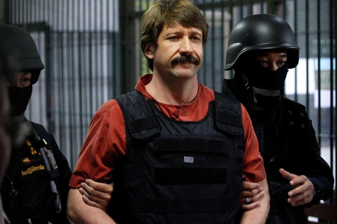Arms dealer Viktor Bout was probably the highest-profile Russian in US custody.