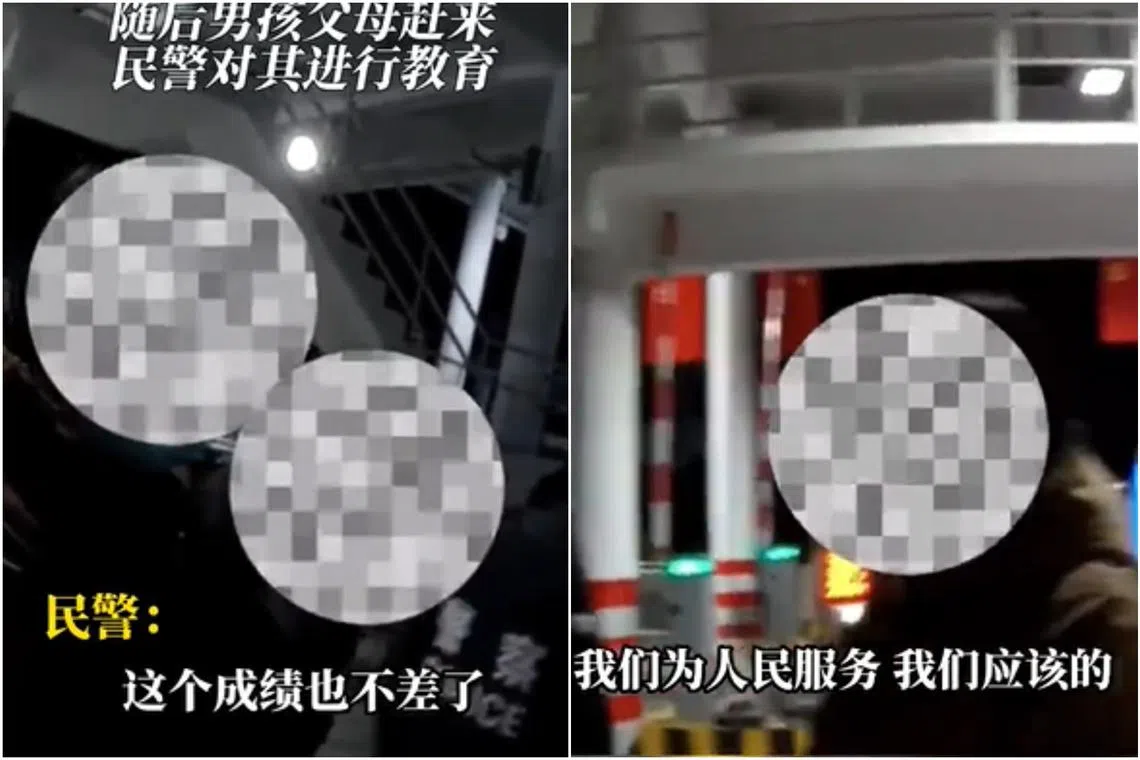 On Feb 11, the unidentified teen was found by the police, crying alone on a highway in the southwest of Yunnan province.