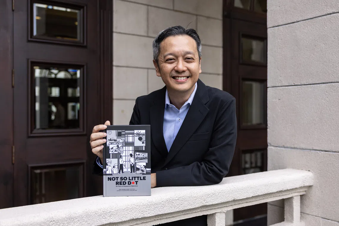 The book was written by a team of seven writers from Nutgraf Books and edited by its founding partner and former Straits Times news editor Peh Shing Huei (pictured).