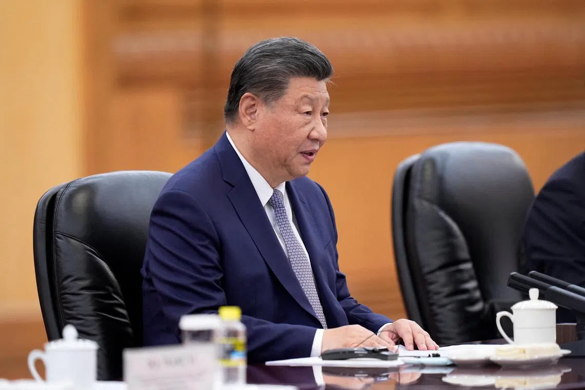 In his congratulatory message, China's President Xi Jinping told Donald Trump that a "stable, healthy and sustainable China-US relationship is in the common interest of both countries".
